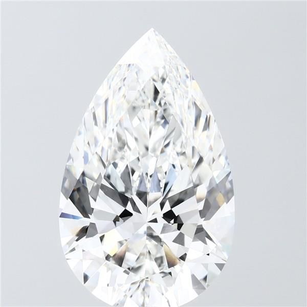 Lab Grown Diamond Lab-grown 7,08Ct F-VVS2 Pear - IGILG770623691 1
