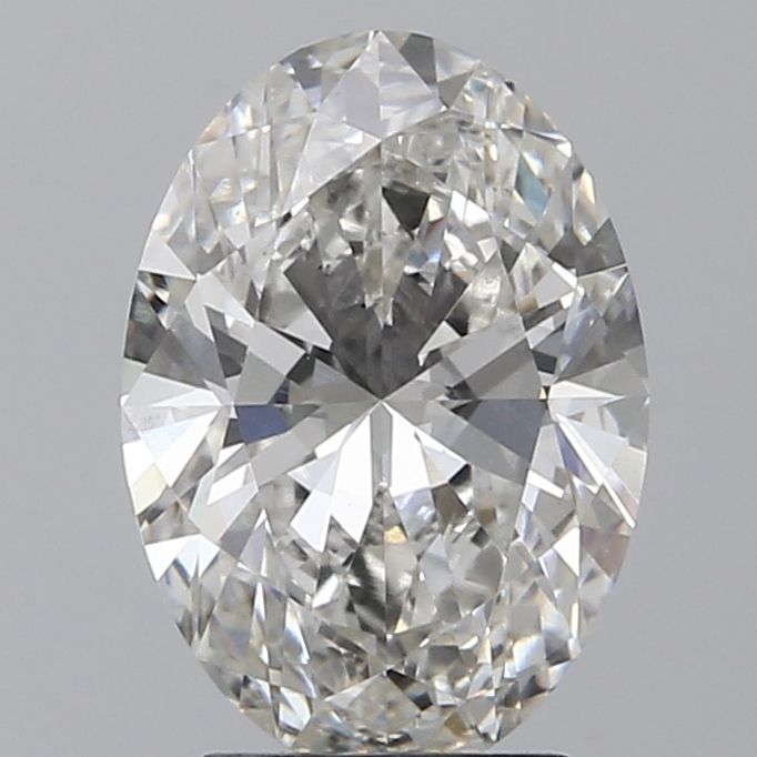 Lab Grown Diamond Lab-grown 3,26Ct H-VS1 Oval - GIA7431437765 1