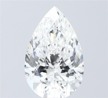 Lab Grown Diamond Lab-grown 7,09Ct E-VVS2 Pear - IGILG784638382 1