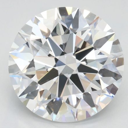 Lab Grown Diamond Lab-grown 3,31Ct D-IF Round - IGILG710569942 1