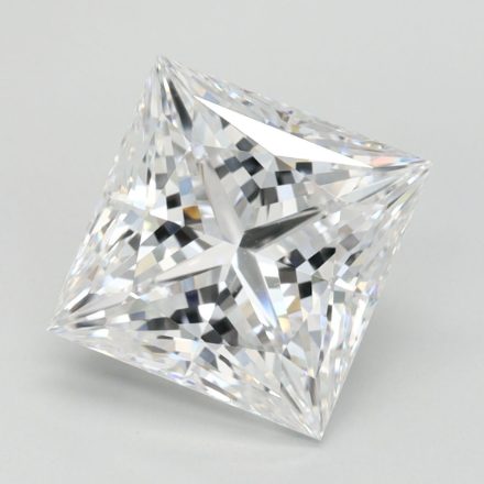 Lab Grown Diamond Lab-grown 3,37Ct D-IF Princess - IGILG780666043 1