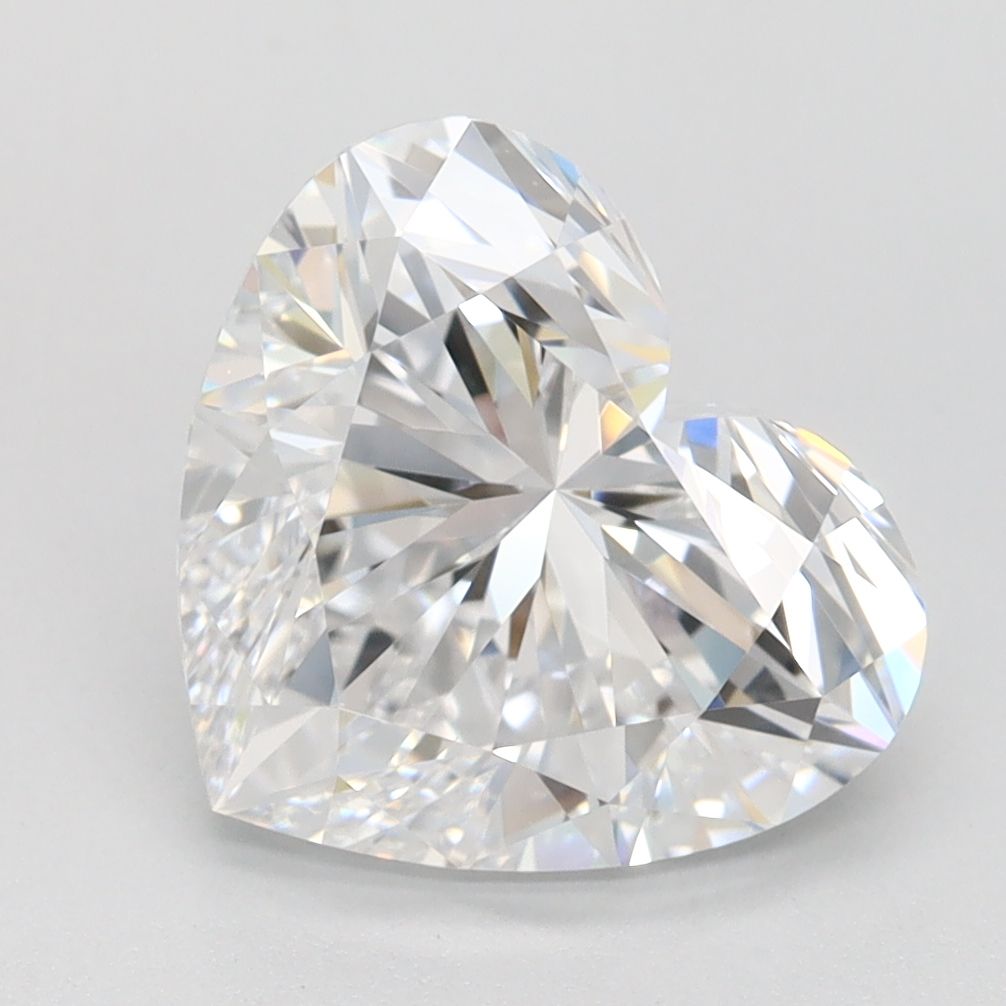 Lab Grown Diamond Lab-grown 2,71Ct D-IF Heart - IGILG754594188 1