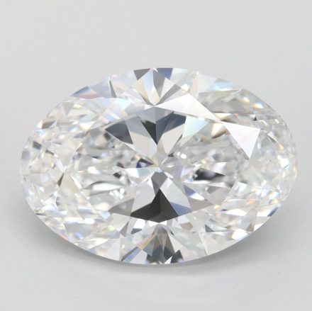 Lab Grown Diamond Lab-grown 4,04Ct D-IF Oval - IGILG768631042 1