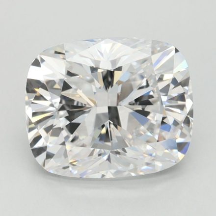 Lab Grown Diamond Lab-grown 2,85Ct D-FL Cushion - IGILG784644065 1