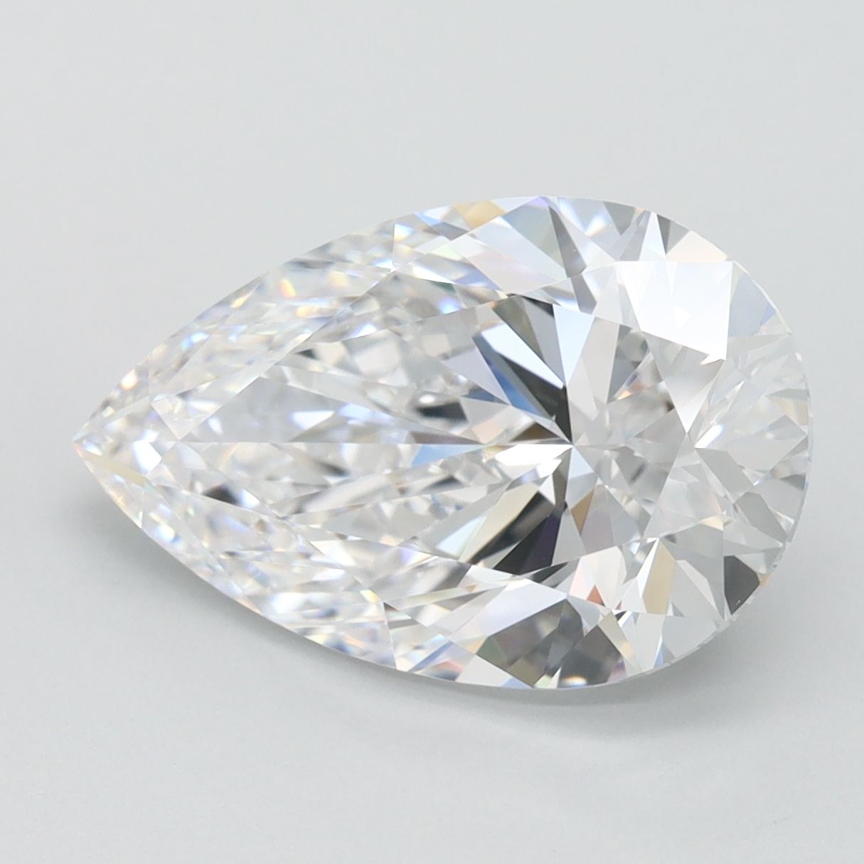 Lab Grown Diamond Lab-grown 3,15Ct D-IF Pear - IGILG768631048 1