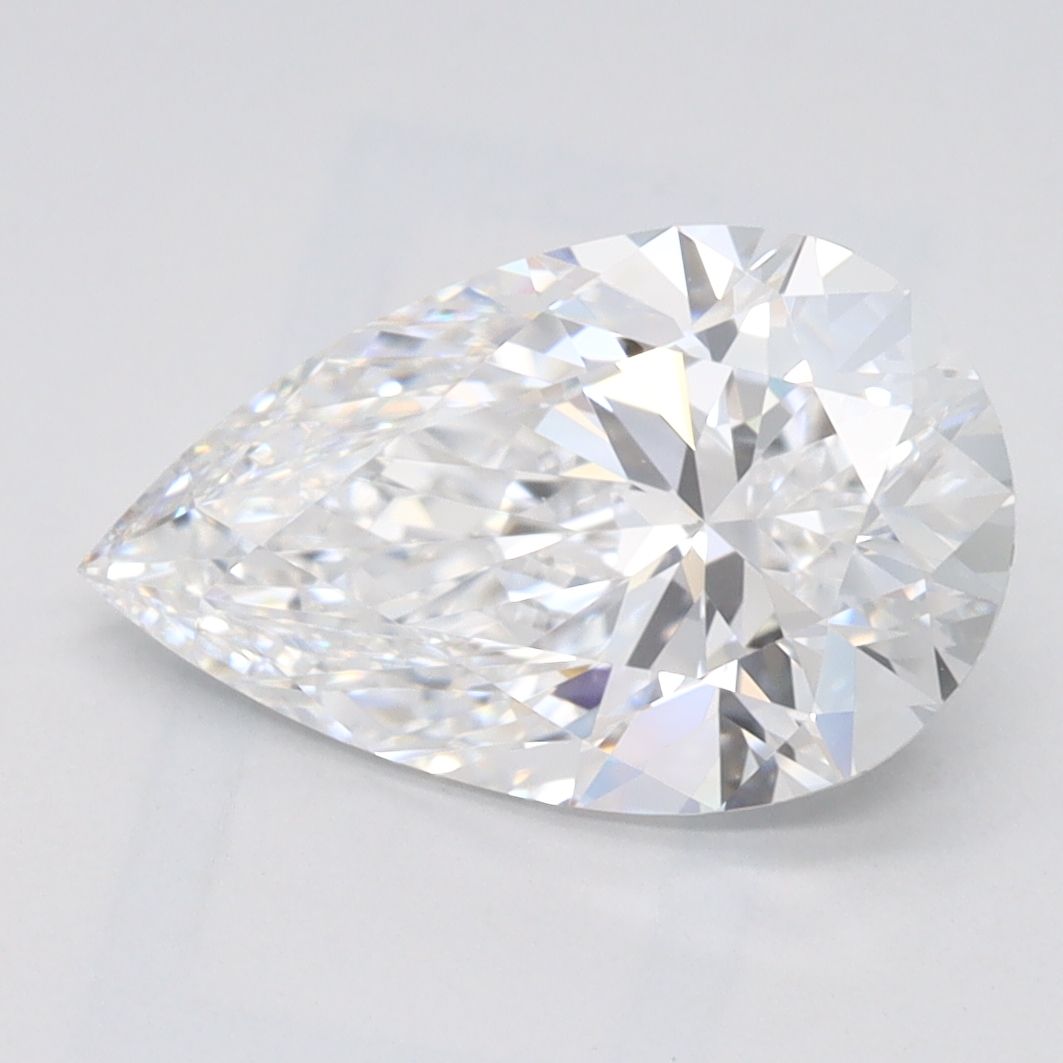 Lab Grown Diamond Lab-grown 2,06Ct D-VVS1 Pear - IGILG723533529 1