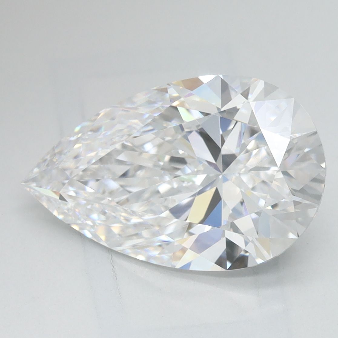 Lab Grown Diamond Lab-grown 2,57Ct D-IF Pear - IGILG745507122 1