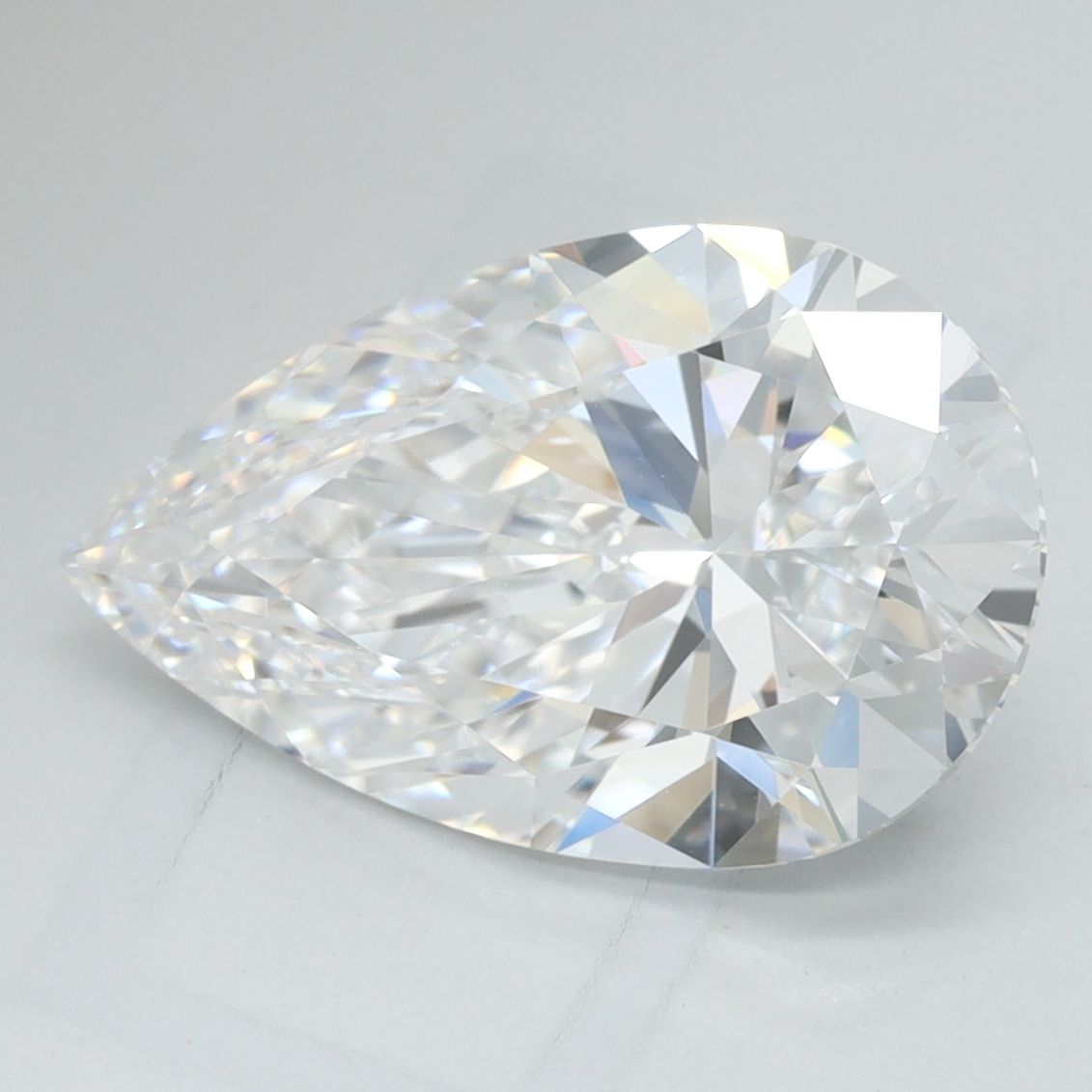 Lab Grown Diamond Lab-grown 2,77Ct D-IF Pear - IGILG745507123 1