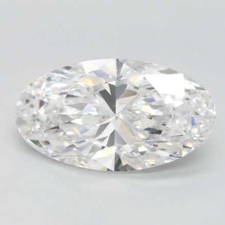 Lab Grown Diamond Lab-grown 3,05Ct D-FL Oval - IGILG768632223 1
