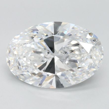 Lab Grown Diamond Lab-grown 4Ct D-IF Oval - IGILG768632257 1