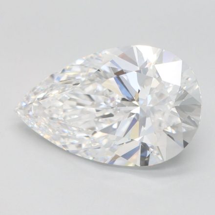Lab Grown Diamond Lab-grown 3Ct D-FL Pear - IGILG768632275 1