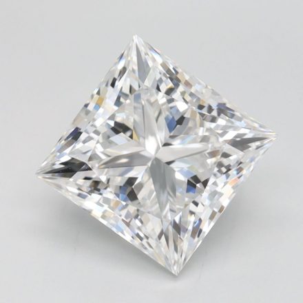 Lab Grown Diamond Lab-grown 2,66Ct D-FL Princess - IGILG784644953 1