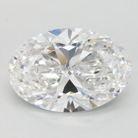 Lab Grown Diamond Lab-grown 4,05Ct D-IF Oval - IGILG780661368 1