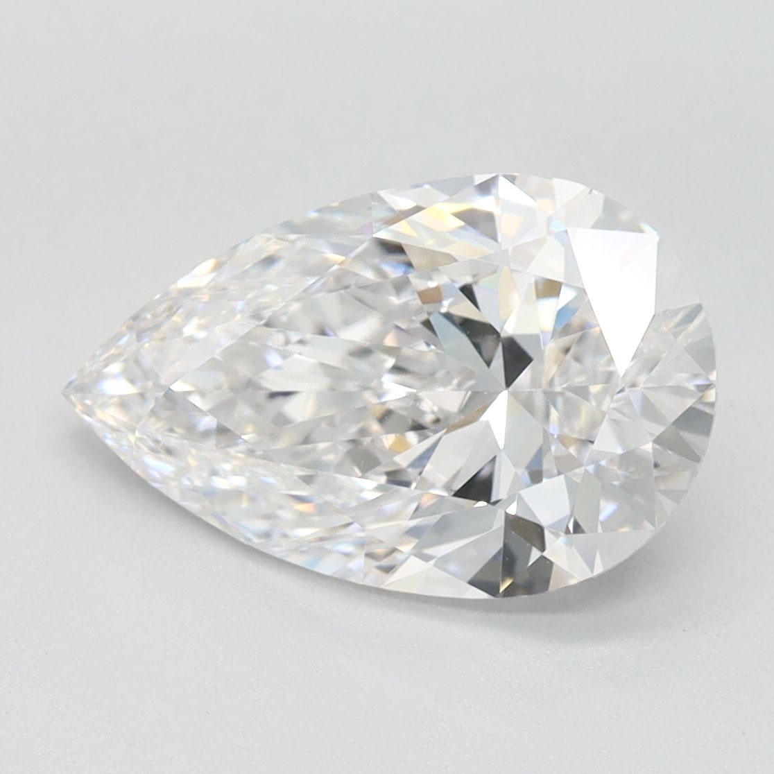 Lab Grown Diamond Lab-grown 2,13Ct D-IF Pear - IGILG744513851 1