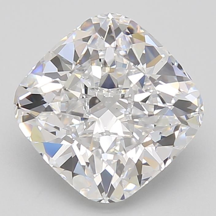 Lab Grown Diamond Lab-grown 2,97Ct D-IF Cushion - GIA7501586492 1