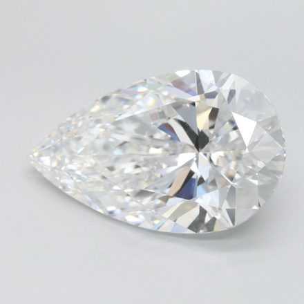 Lab Grown Diamond Lab-grown 3Ct D-FL Pear - IGILG784642132 1