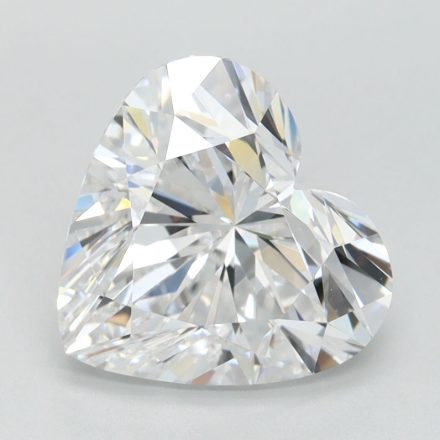 Lab Grown Diamond Lab-grown 3,01Ct D-FL Heart - IGILG784642605 1