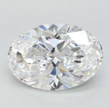 Lab Grown Diamond Lab-grown 4,04Ct D-FL Oval - IGILG784642659 1