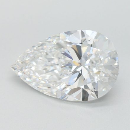 Lab Grown Diamond Lab-grown 3,2Ct D-FL Pear - IGILG784642666 1