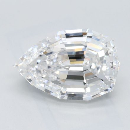 Lab Grown Diamond Lab-grown 2,69Ct D-IF Pear - IGILG729593703 1