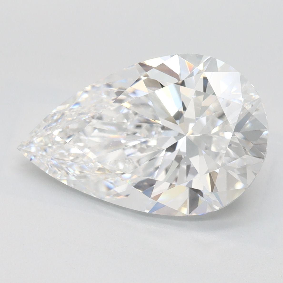 Lab Grown Diamond Lab-grown 3,02Ct D-IF Pear - IGILG728561174 1