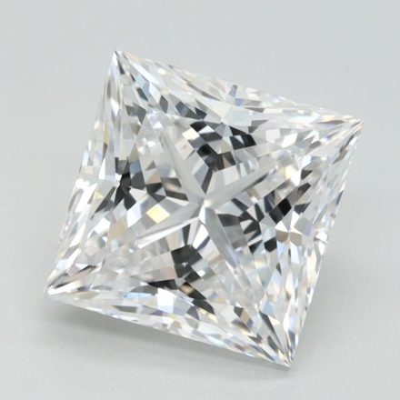 Lab Grown Diamond Lab-grown 2,83Ct D-FL Princess - IGILG784646882 1