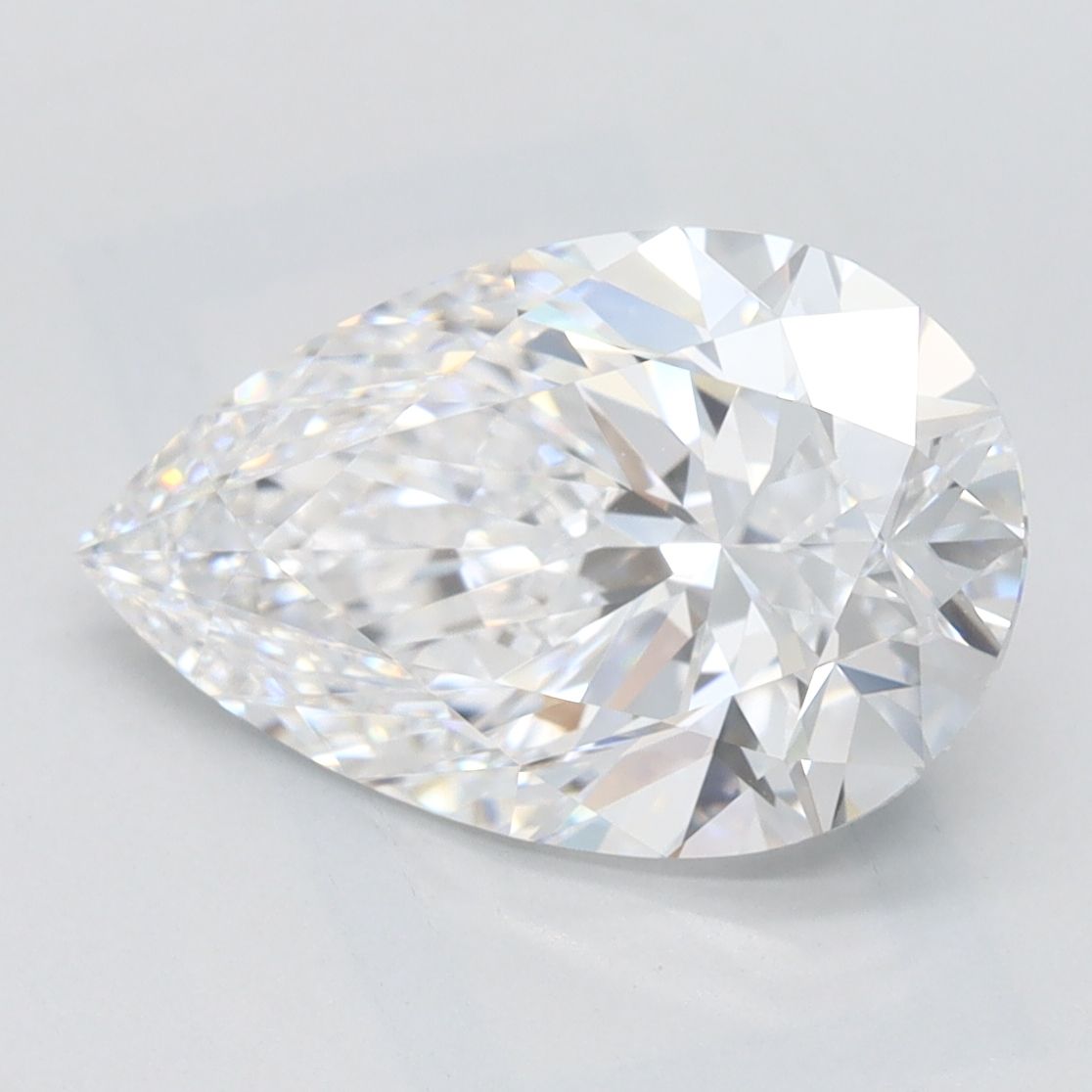 Lab Grown Diamond Lab-grown 2,57Ct D-IF Pear - IGILG732520432 1