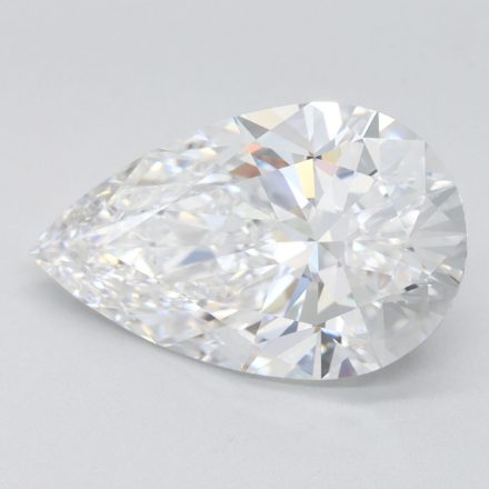 Lab Grown Diamond Lab-grown 3,24Ct D-FL Pear - IGILG800677565 1