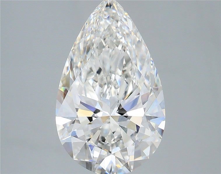 Lab Grown Diamond Lab-grown 3,57Ct F-VVS2 Pear - IGILG736501131 1