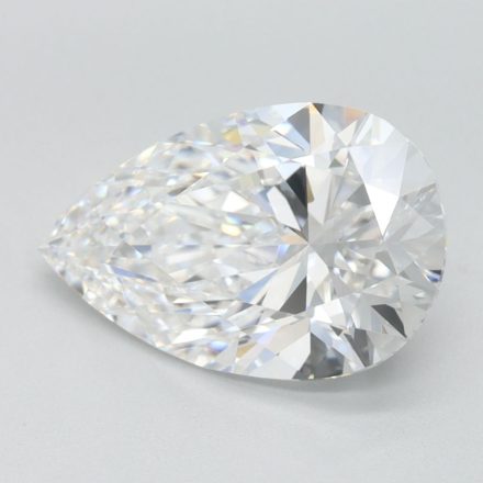 Lab Grown Diamond Lab-grown 3,06Ct D-FL Pear - IGILG804660115 1