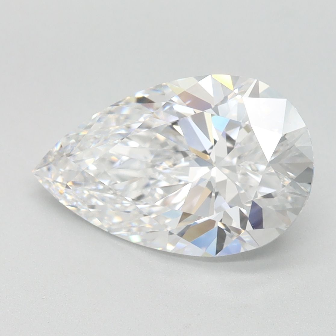 Lab Grown Diamond Lab-grown 2,15Ct D-FL Pear - IGILG809639027 1