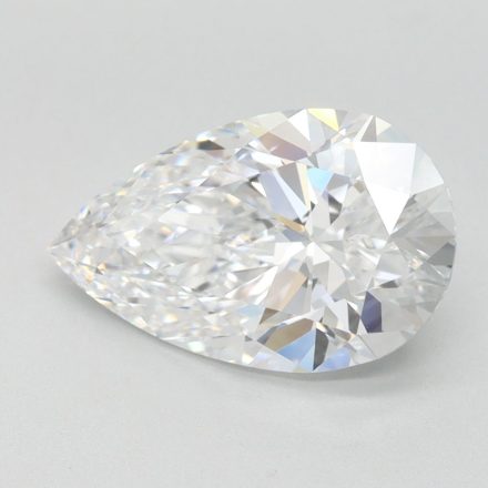 Lab Grown Diamond Lab-grown 2,15Ct D-FL Pear - IGILG809639027 1