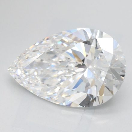 Lab Grown Diamond Lab-grown 2,92Ct D-VVS1 Pear - GIA5536662328 1