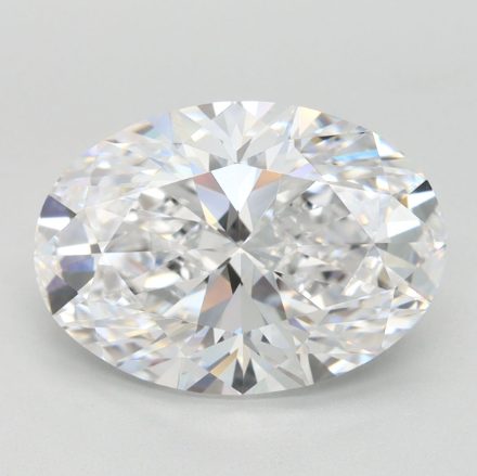 Lab Grown Diamond Lab-grown 4,09Ct D-FL Oval - IGILG804660037 1