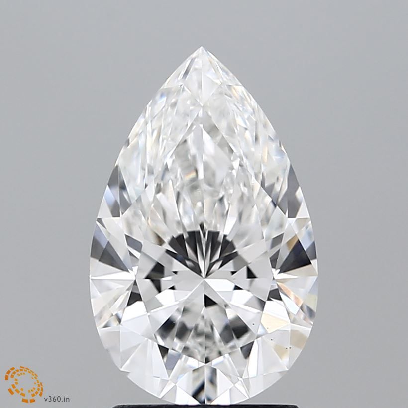 Lab Grown Diamond Lab-grown 2,08Ct F-VS1 Pear - GIA7458214137 1
