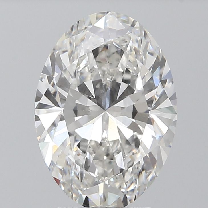 Lab Grown Diamond Lab-grown 3,74Ct G-VS1 Oval - GIA6455162037 1
