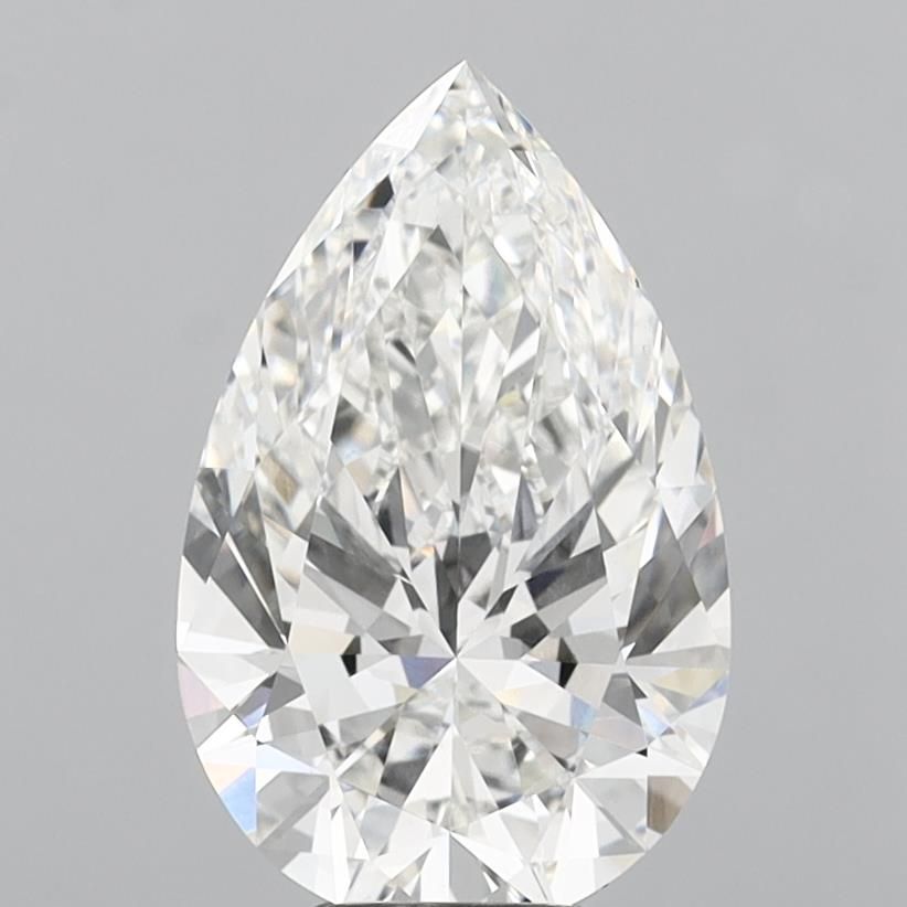 Lab Grown Diamond Lab-grown 6,05Ct F-VS1 Pear - IGILG754514581