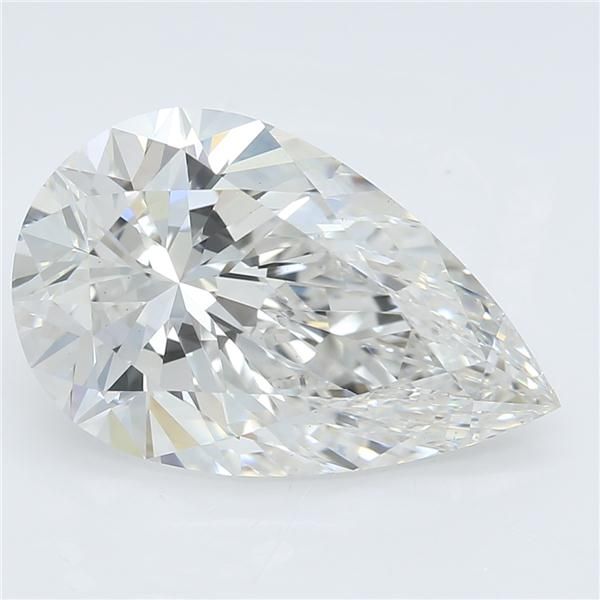 Lab Grown Diamond Lab-grown 2,74Ct G-VS1 Pear - GIALG7442572688 1