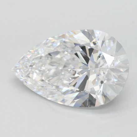 Lab Grown Diamond Lab-grown 3,01Ct D-FL Pear - IGILG780661833 1