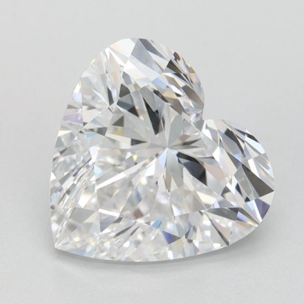 Lab Grown Diamond Lab-grown 3,03Ct D-FL Heart - IGILG784642961 1