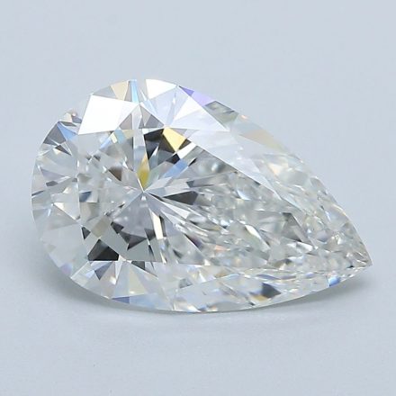 Lab Grown Diamond Lab-grown 2,52Ct F-VVS1 Pear - IGILG678599443 1