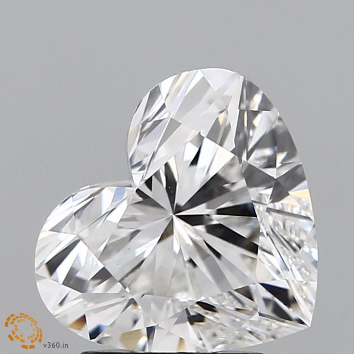 Lab Grown Diamond Lab-grown 2,76Ct G-VVS2 Heart - GIA1467115353 1