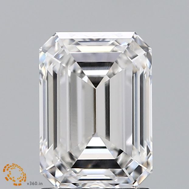 Lab Grown Diamond Lab-grown 2,1Ct F-VVS2 Emerald - GIA6462189880 1