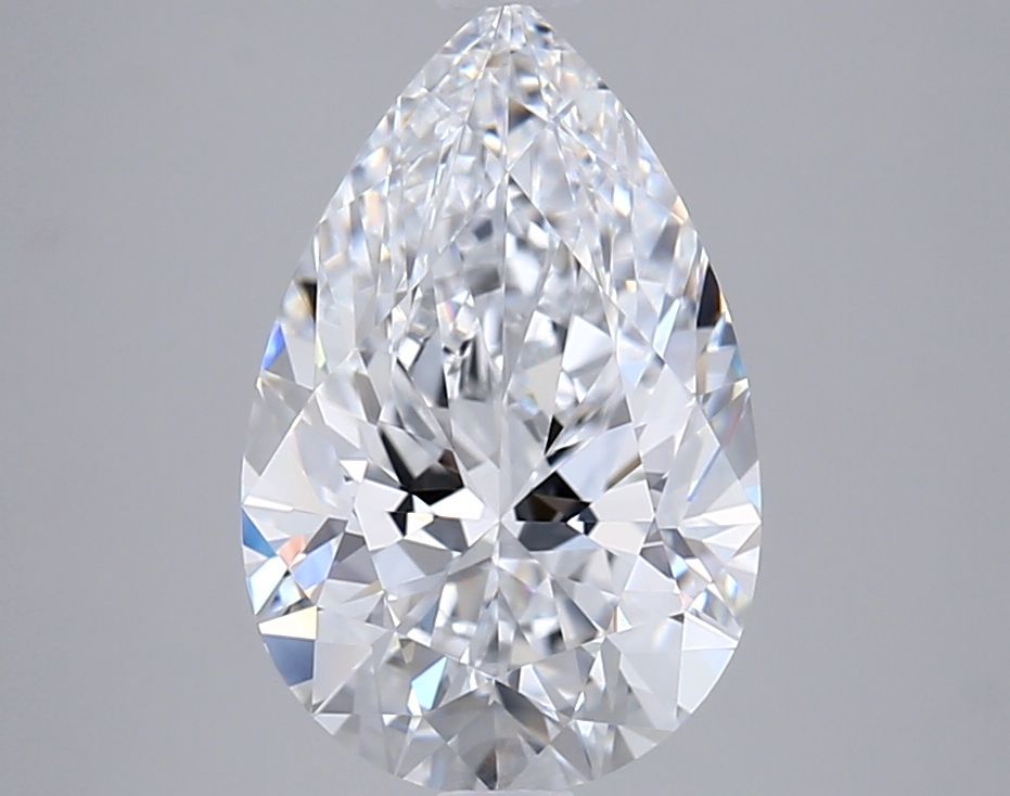 Lab Grown Diamond Lab-grown 3,02Ct D-VVS1 Pear - IGILG758527625 1