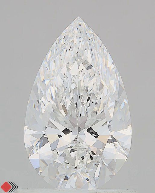 Lab Grown Diamond Lab-grown 1,06Ct D-VVS1 Pear - IGILG792691648 1