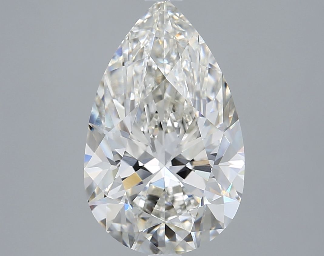 Lab Grown Diamond Lab-grown 4,05Ct G-VVS2 Pear - IGILG789618692 1