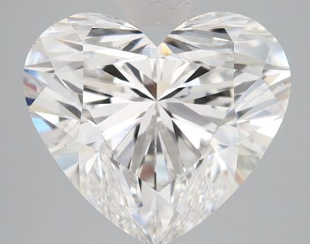 Lab Grown Diamond Lab-grown 4,07Ct F-VS1 Heart - GIA6472287357 1