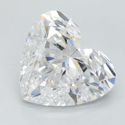 Lab Grown Diamond Lab-grown 2,9Ct D-FL Heart - IGILG784645467 1