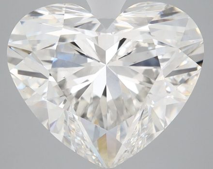 Lab Grown Diamond Lab-grown 5,05Ct F-VS1 Heart - GIA6471401713 1