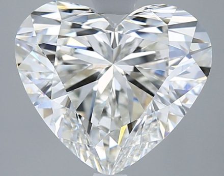 Lab Grown Diamond Lab-grown 4,03Ct G-VVS1 Heart - IGILG776671686 1